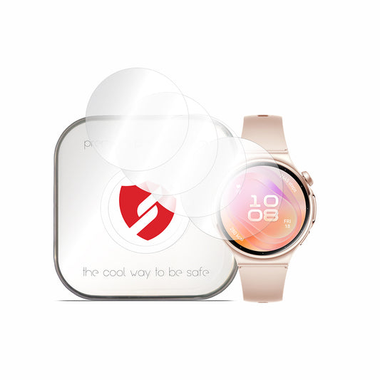 Protector de pantalla Smart Protection Premium Classic para Huawei Watch 6 de 42 mm, plástico, set de 4 unidades