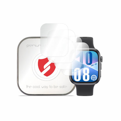 Protector de Pantalla Smart Protection Premium Classic para Huawei Watch Fit 4, Set de 4 piezas, Plástico