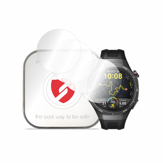 Protector de Pantalla Smart Protection Premium Classic para Huawei Watch GT 5 Pro 46mm, Set de 4 piezas, Plástico