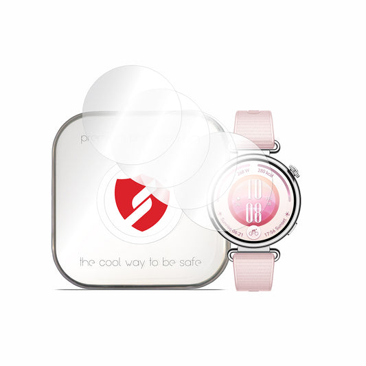 Protector de pantalla Smart Protection Premium Classic para Huawei Watch GT 7 41 mm, plástico, set de 4 unidades