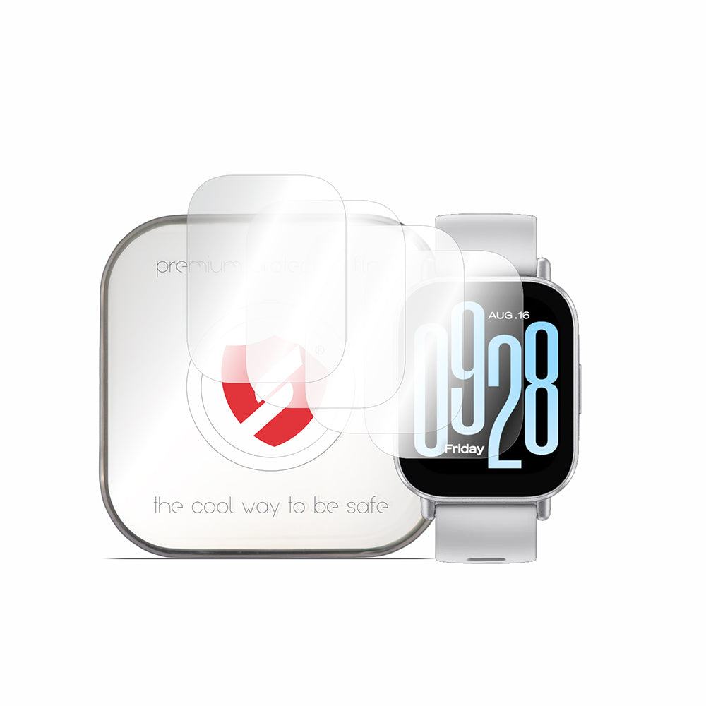 Protector de pantalla Smart Protection Premium Classic para Xiaomi Redmi Watch 5 Active, Set de 4 piezas, Plástico