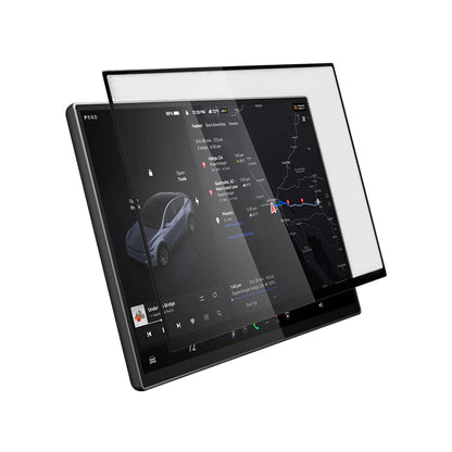 Protector de pantalla Spigen GlastR EZ FIT para Navegación Tesla Y 2026 Premium / Performance, Vidrio Templado AGL10820