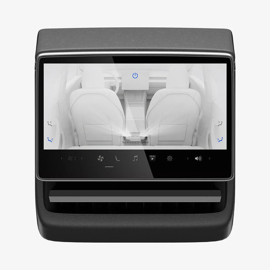 Protector de pantalla Spigen GlastR Slim Anti-Reflejo para Navegación Tesla Y (2026 / 2025) / 3 (2026 / 2025 / 2024), Vidrio Templado AGL07586