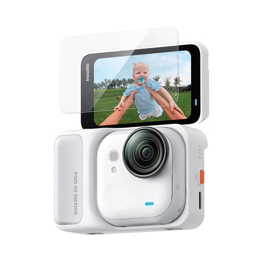 Protector de Pantalla Spigen GlastR Slim para Insta360 Go Ultra, Cristal Templado, Set de 2 piezas AGL11171