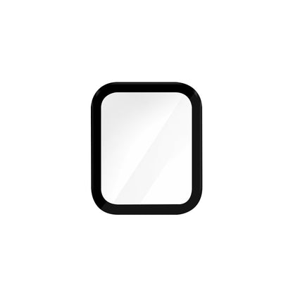 Folie de Protección Techsuit Nano Flex para Apple Watch 44mm Series, Set de 2 piezas, Plástico, Negra