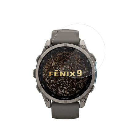 Protector Techsuit Nano Flex para Garmin Fenix 9 Pro 47mm / Fenix 9 47mm, Set de 2 piezas, Plástico, Negro