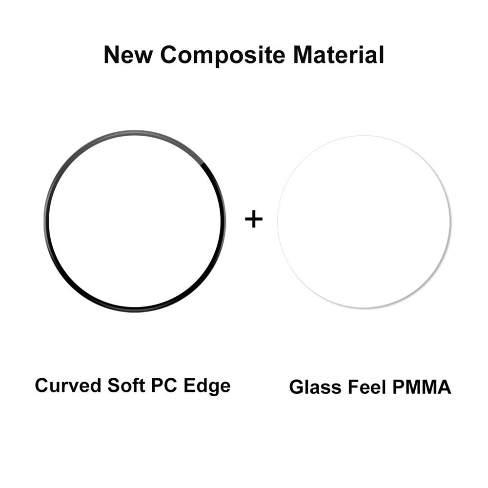 Folie de Protección Techsuit Nano Flex para Google Pixel Watch 4 45mm, Set de 2 piezas, Plástico, Negra