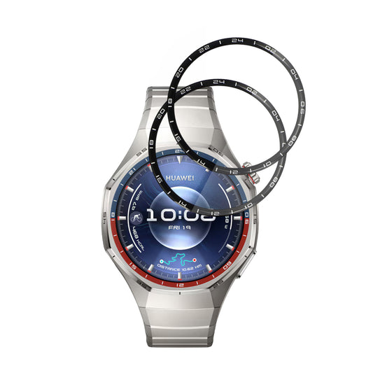 Folie de Protección Techsuit Nano Flex para Huawei Watch GT 6 Pro, Set de 2 piezas, Plástico, Negra