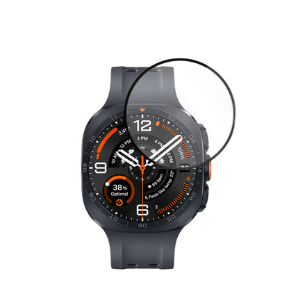 Protector Techsuit Nano Flex para Samsung Galaxy Watch Ultra2, Plástico, Set de 2 piezas, Negro