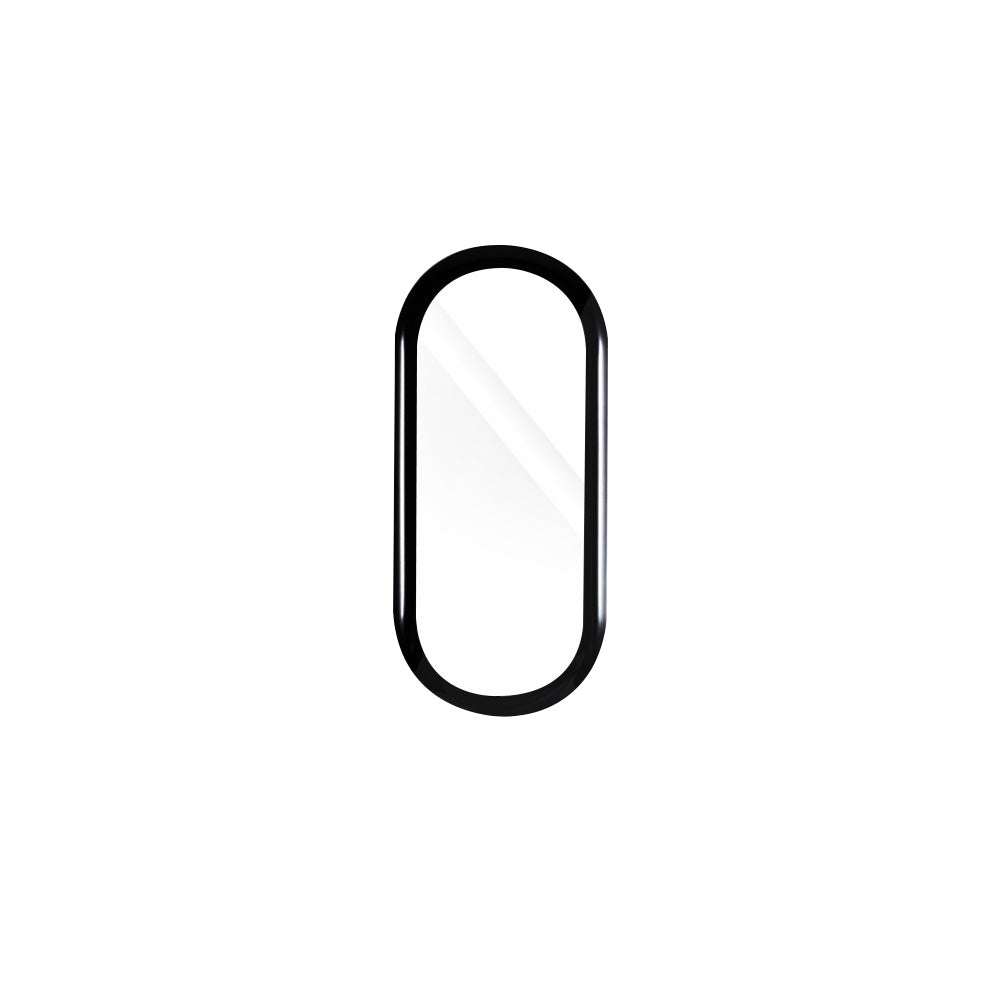 Folie de Protección Techsuit Nano Flex para Xiaomi Smart Band 8, Set de 2 piezas, Plástico, Negra