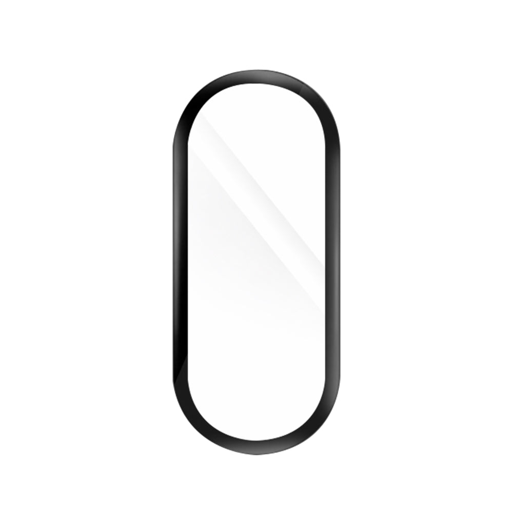 Folie de Protección Techsuit Nano Flex para Xiaomi Smart Band 9, Set de 2 piezas, Plástico, Negra