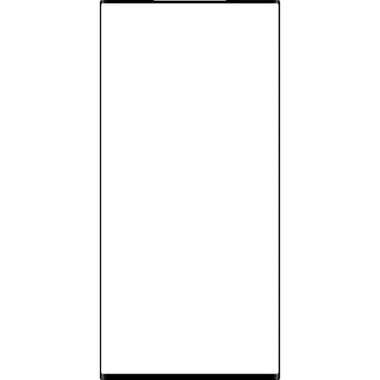 Cristal de pantalla + Pegamento de borde / OCA Forward Guard para Samsung Galaxy S22 Ultra 5G S908, Negro