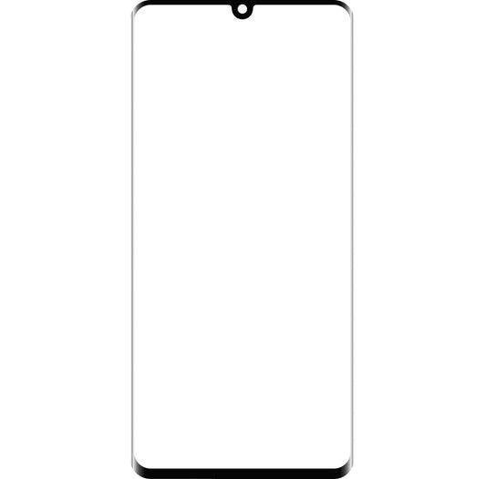 Cristal de pantalla + Pegamento de borde / OCA Forward Guard para Huawei P30 Pro, Negro