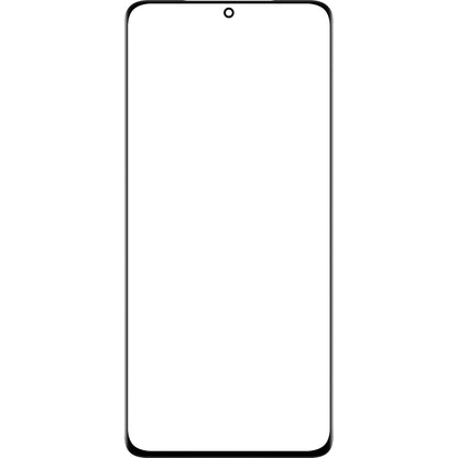 Cristal de pantalla + Pegamento de borde / OCA Forward Guard para Samsung Galaxy S21 Ultra 5G G998, Negro