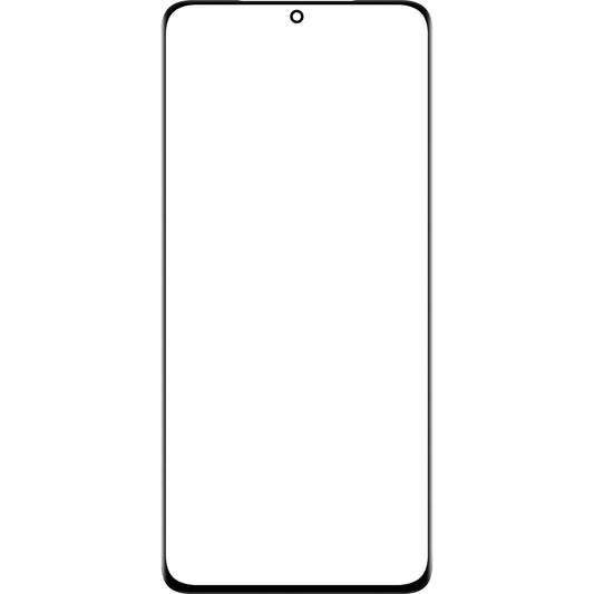Cristal de pantalla + Pegamento de borde / OCA Forward Guard para Samsung Galaxy S21 Ultra 5G G998, Negro