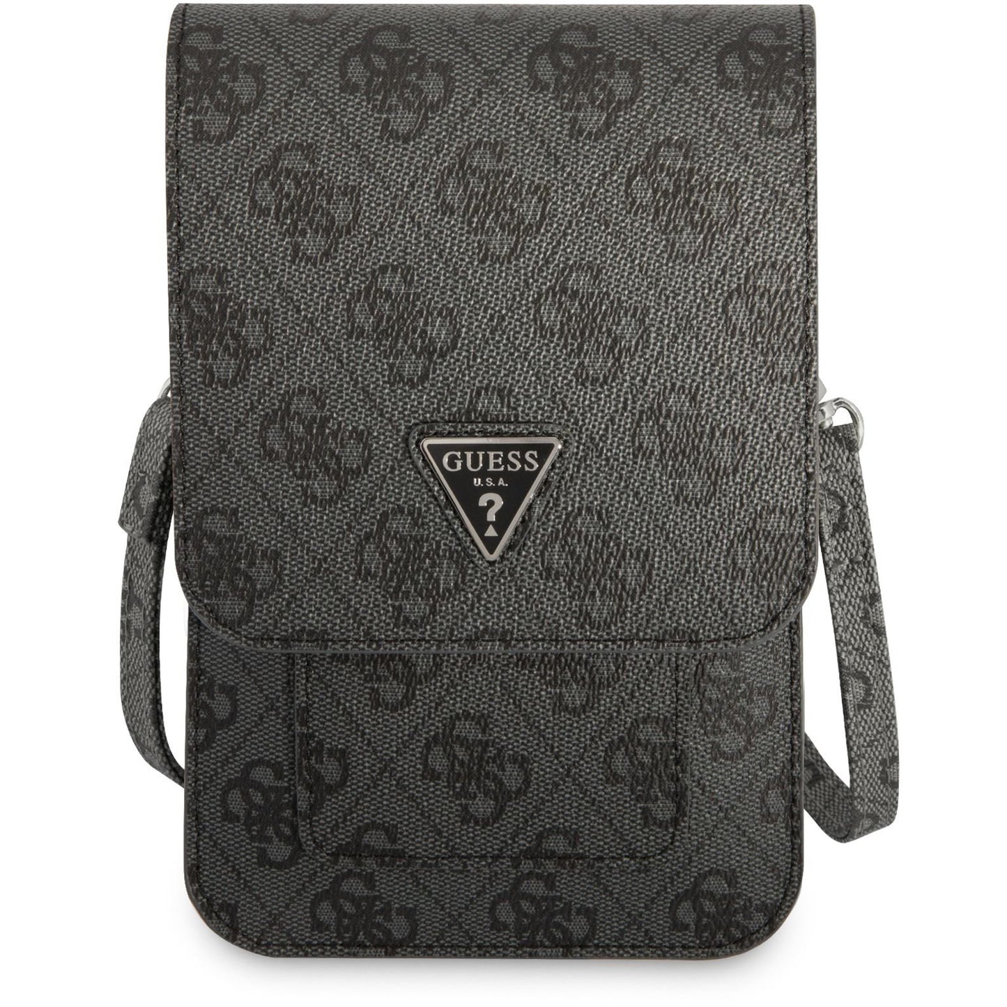 Bolso Universal para Teléfono, Guess, 4G Triangle Logo, Negro