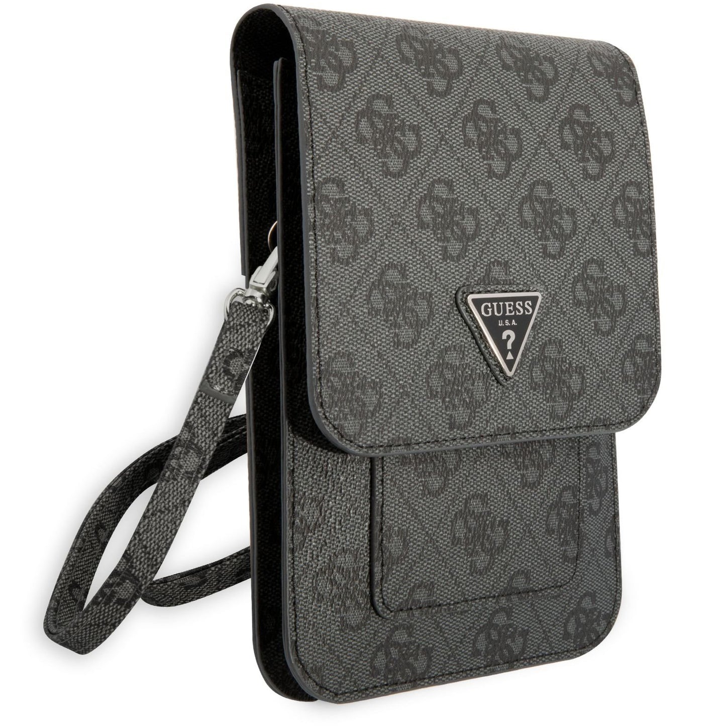 Bolso Universal para Teléfono, Guess, 4G Triangle Logo, Negro