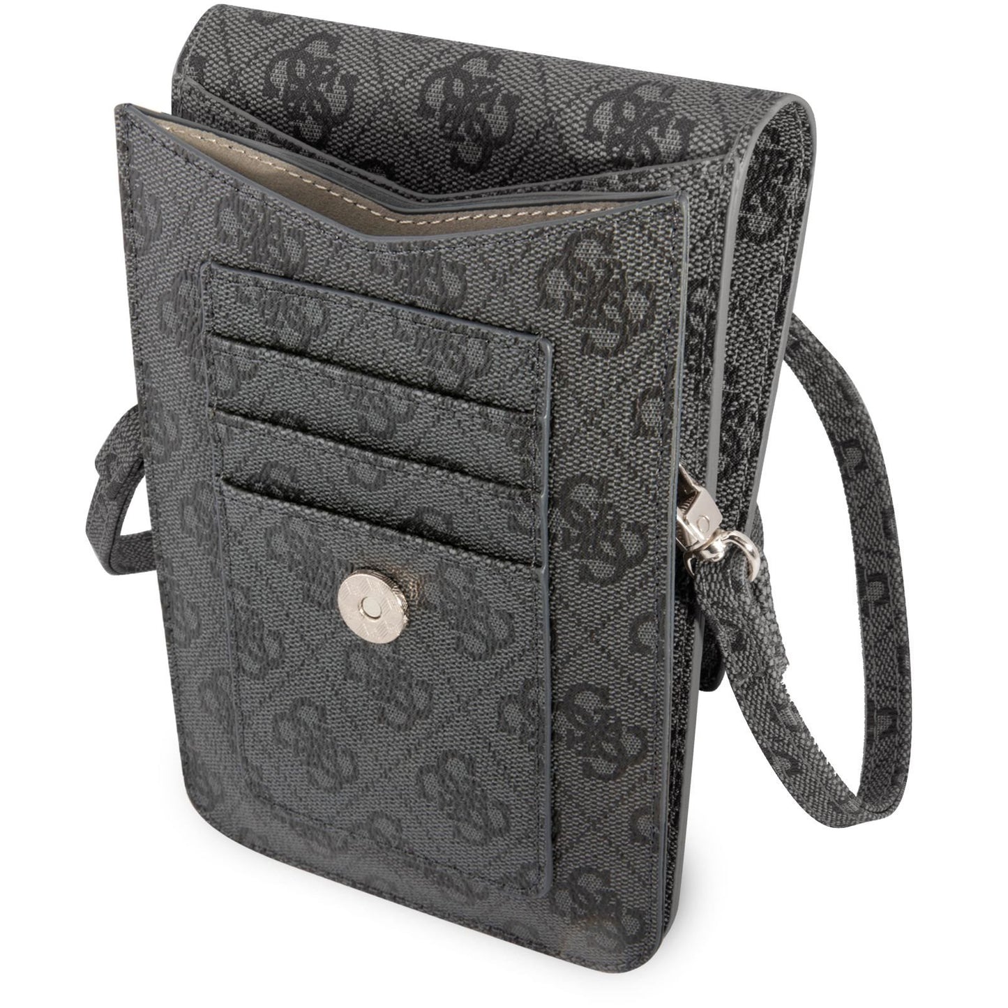 Bolso Universal para Teléfono, Guess, 4G Triangle Logo, Negro
