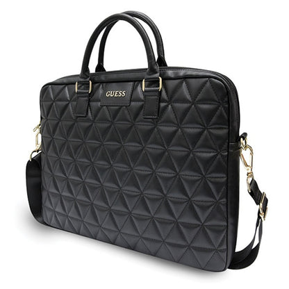 Bolso Guess Quilted para Laptop de 15 pulgadas, Negro