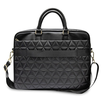 Bolso Guess Quilted para Laptop de 15 pulgadas, Negro