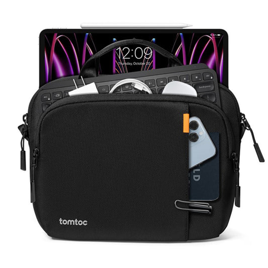 Bolso para Tablet máx. 12.9 pulgadas, Tomtoc, B30B1D1, Negro