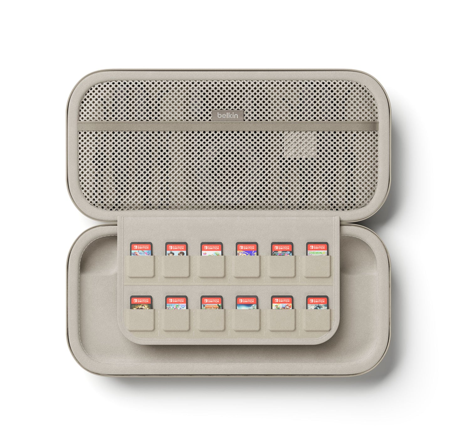 Bolsa de Protección Belkin Travel para Consola Nintendo Switch 2, Beige ENA002hqSA