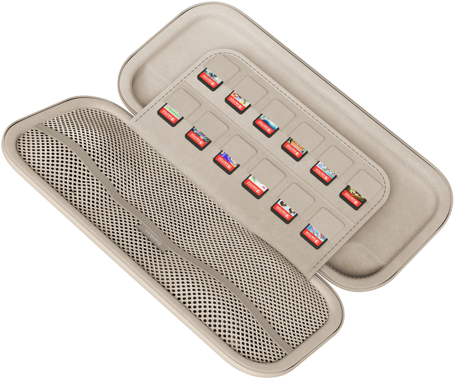 Bolsa de Protección Belkin Travel para Consola Nintendo Switch 2, Beige ENA002hqSA