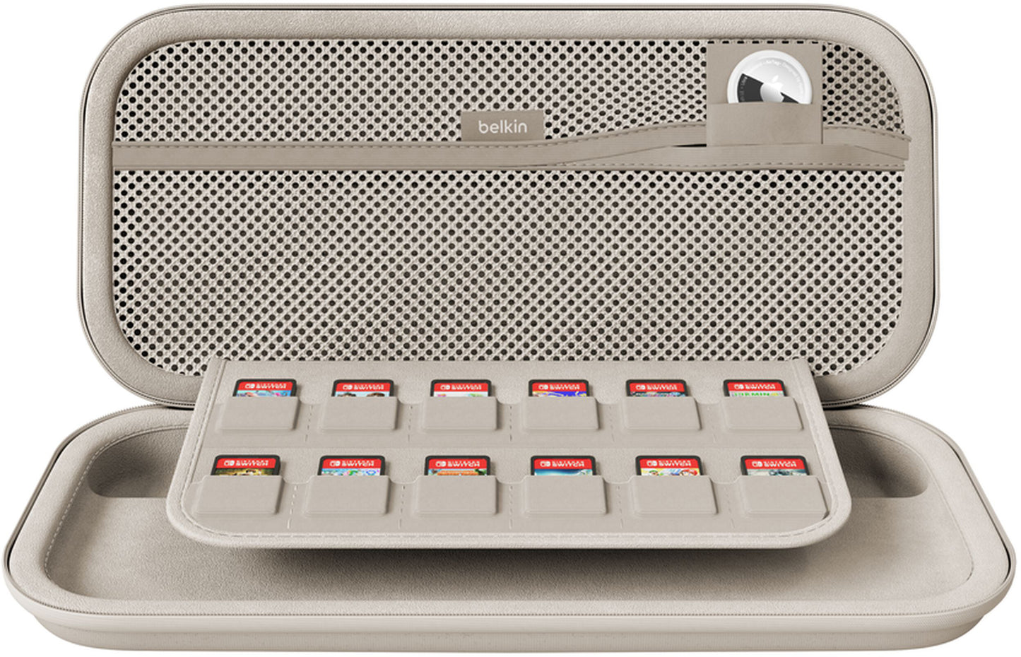 Bolsa de Protección Belkin Travel para Consola Nintendo Switch 2, Beige ENA002hqSA