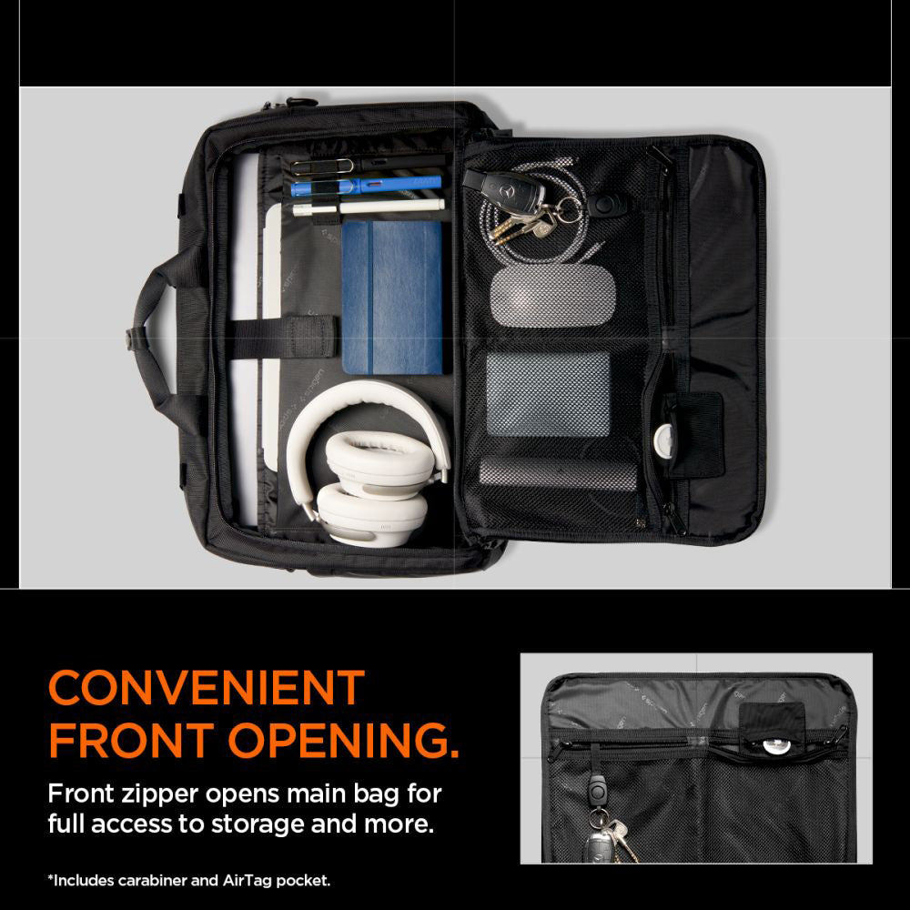 Bolsa Spigen Klasden para Laptop de 16 pulgadas, Negra