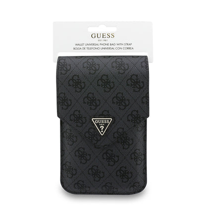 Bolso Universal para Teléfono, Guess, Fliptok Triangle 4G, Negro