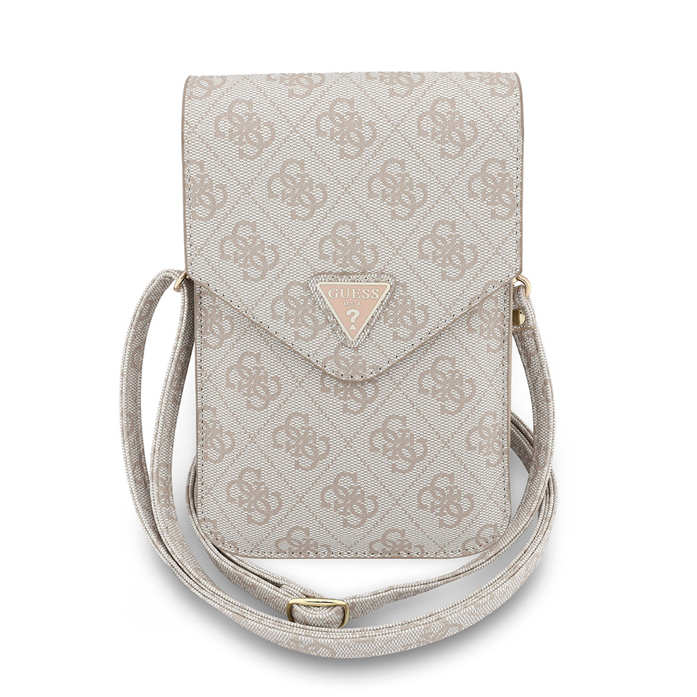 Bolso Universal para Teléfono, Guess, Fliptok Triangle 4G, Rosa
