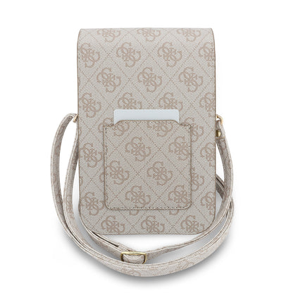 Bolso Universal para Teléfono, Guess, Fliptok Triangle 4G, Rosa