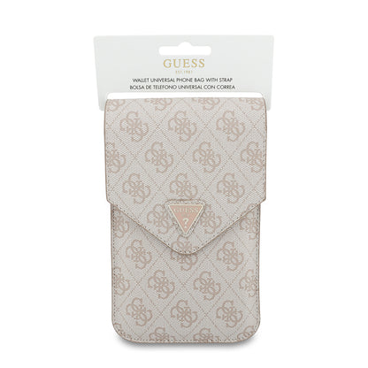 Bolso Universal para Teléfono, Guess, Fliptok Triangle 4G, Rosa