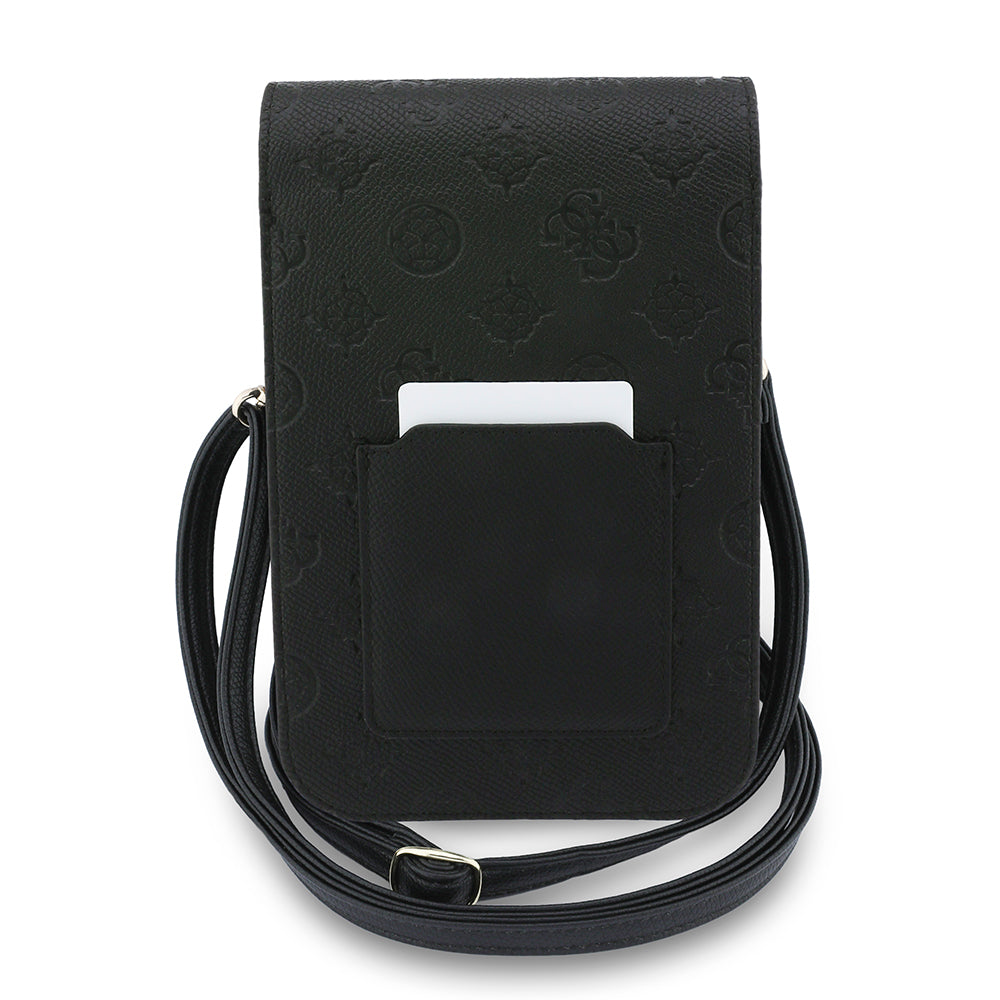 Bolso Universal para Teléfono, Guess, Grained Peony, Negro