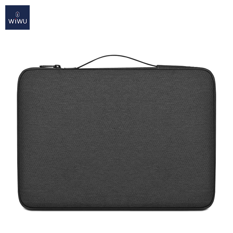 WiWu Pilot Sleeve Bolsa para portátil de 15,4 pulgadas, Negro 