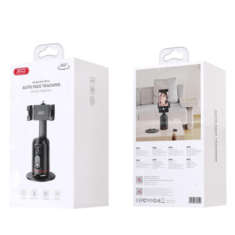 Soporte XO Design SS16 Seguimiento Facial 360, Universal, Negro