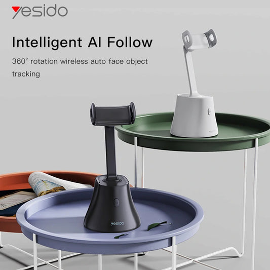 Estabilizador Gimbal Yesido SF10 Seguimiento Facial 360, Negro