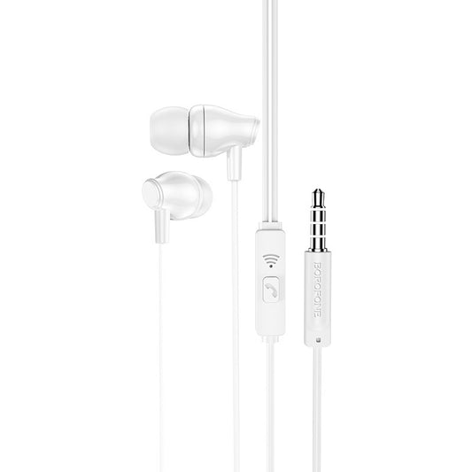 Auricular manos libres de 3,5 mm BM61 Wanderer, blanco 