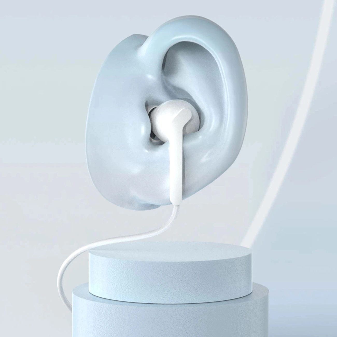 Manos libres 3.5mm Dudao X3+, Blanco