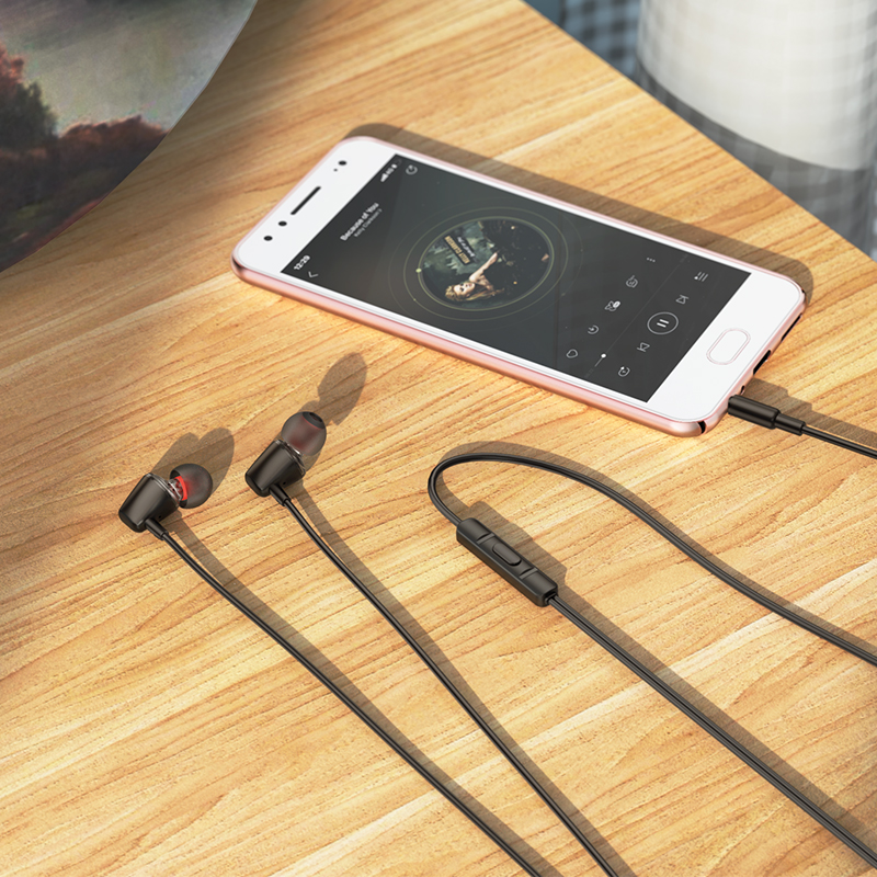 HOCO M107 3.5 mm Handsfree, Black