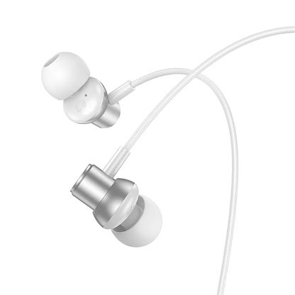 Handsfree 3.5mm HOCO M110, Plateado