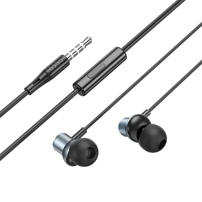 Handsfree 3.5mm HOCO M110, Gray