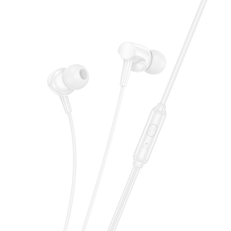 Handsfree 3.5mm HOCO M112, Blanco
