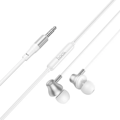 Manos libres 3.5mm HOCO M119, Plateado