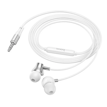 Manos libres 3.5mm HOCO M119, Plateado