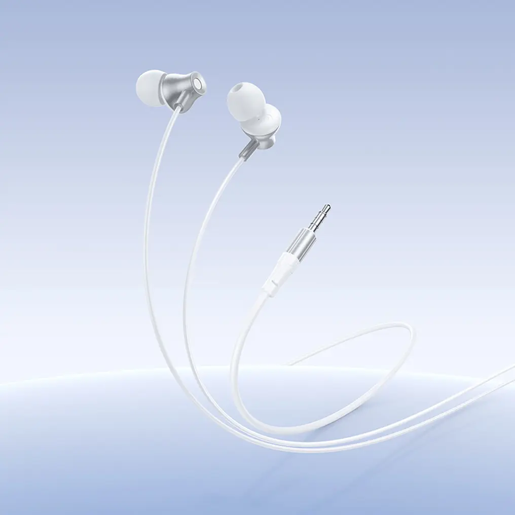 Manos libres 3.5mm HOCO M119, Plateado