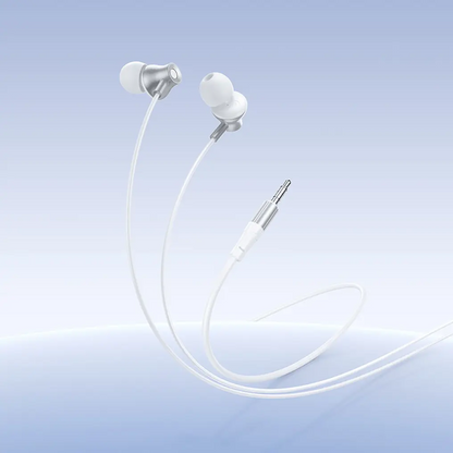 Manos libres 3.5mm HOCO M119, Plateado