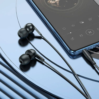 Handsfree 3.5mm HOCO M124, Negro