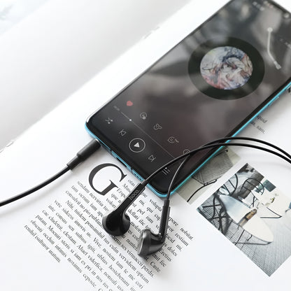 Handsfree 3.5mm HOCO M73, Negro