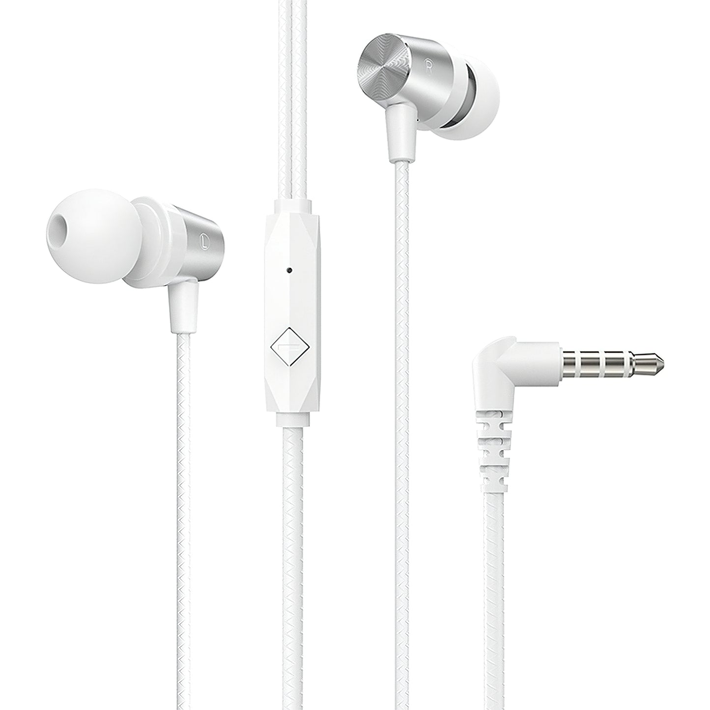Handsfree 3.5mm HOCO M79, Blanco